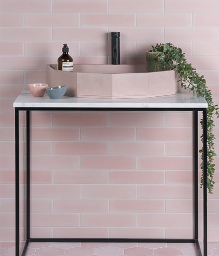 Ca Pietra Medina Brick Porcelain Rosa